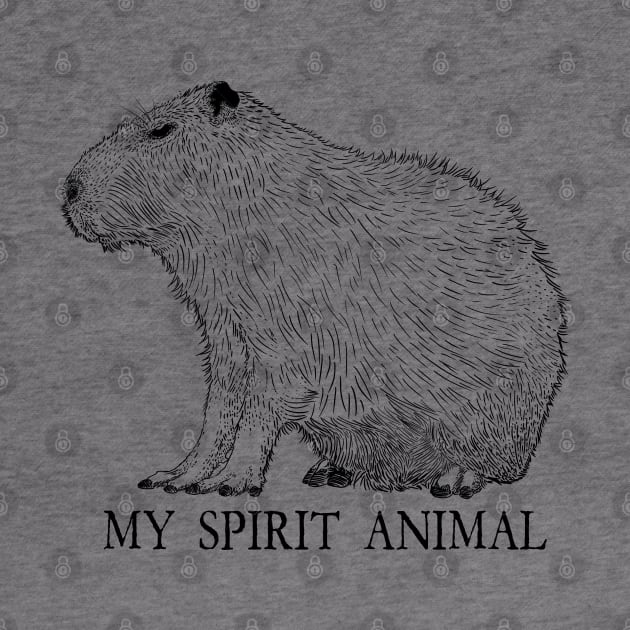 Capybara: My Spirit Animal by ImpishTrends